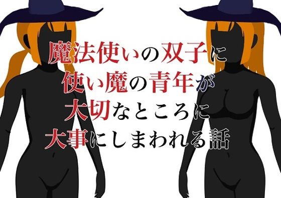 「d_240927 魔法使いの双子に使い魔の青年が大切なところに大事にしまわれる話」のサムネイル画像