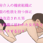 「d_243143 政府介入の機密組織に無限の性欲を持つ体に人体改造された男 毎日組織に雇われた女たちとセックスする日々」のサムネイル画像