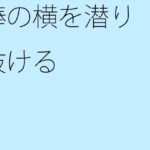 「d_268727 棒の横を潜り抜ける」のサムネイル画像