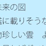 「d_385861 未来の図鑑に載りそうな物珍しい雲 よく見ればどこにでもあった」のサムネイル画像