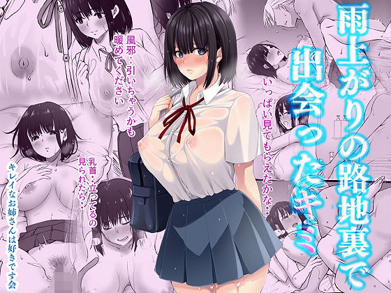 「d_391352 雨上がりの路地裏で出会ったキミ」のサムネイル画像