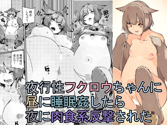 「d_394423 夜行性フクロウちゃんに昼に睡眠姦したら夜に肉食系反撃された」のサムネイル画像