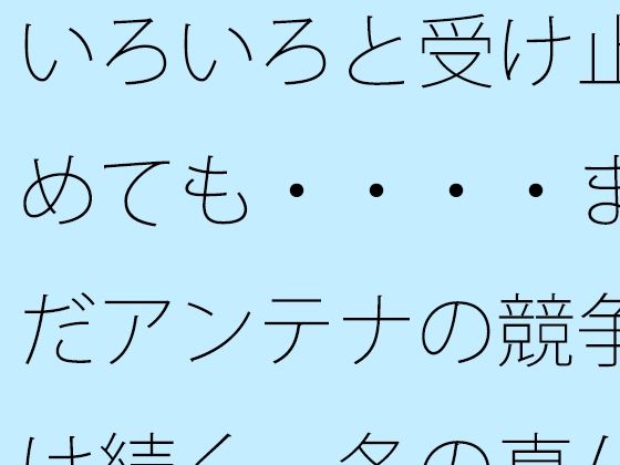 「d_511339 いろいろと受け止めても・・・・まだアンテナの競争は続く 冬の真ん中の朝・・・・・」のサムネイル画像