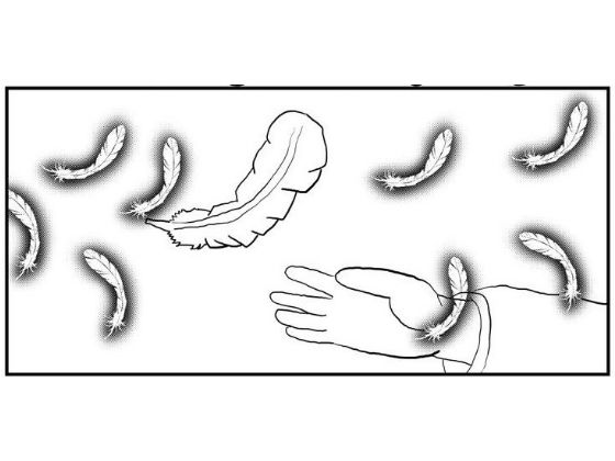 「d_528089 ラ○ライブ！3コマ漫画「EDのPVでハネを使いすぎた結果」」のサムネイル画像