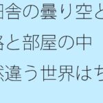 「d_566722 田舎の曇り空と道路と部屋の中 全然違う世界はちょっとだけ向こうにある・・・」のサムネイル画像