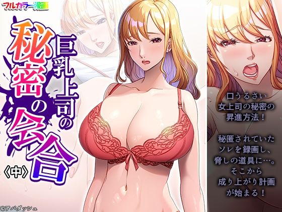 「d_598083 巨乳上司の秘密の会合 中」のサムネイル画像