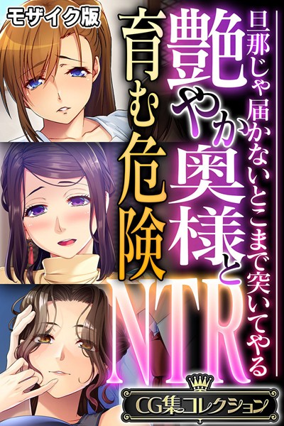 「k187afrnt10833 艶やか奥様と育む危険NTR 〜旦那じゃ届かないとこまで突いてやる〜【CG集コレクション】 モザイク版」のサムネイル画像
