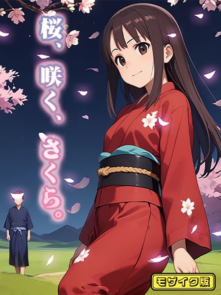 「s594allud00775 桜、咲く、さくら。 モザイク版」のサムネイル画像