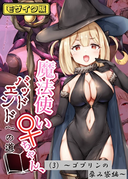 「s645asmmi00464 魔法使い♀ちゃん、バッドエンドへの道（3）〜ゴブリンの孕み袋編〜モザイク版」のサムネイル画像